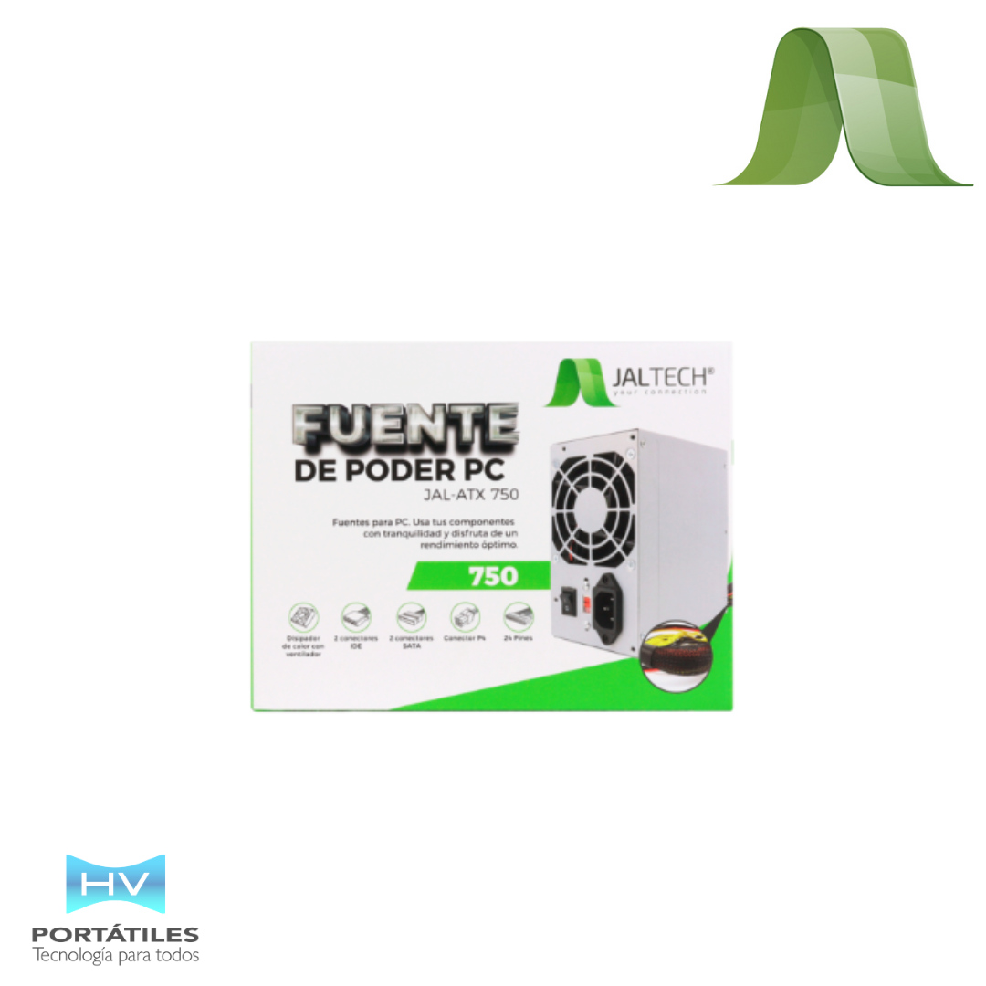 Fuente de Poder Jal-ATX 750