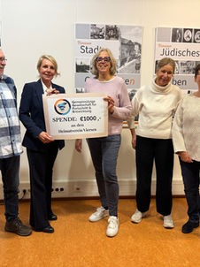 1000 € Spende an den Heimatverein Viersen