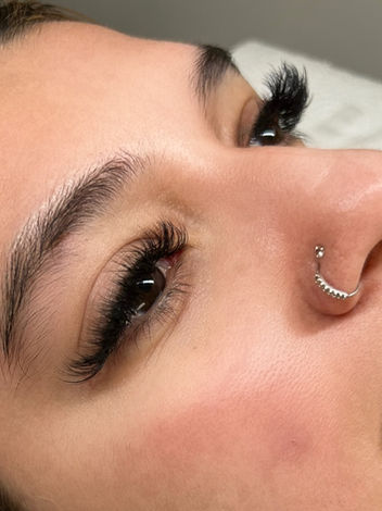 Volume  lash set at unilash san diego