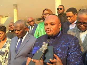 BRAZZAVILLE : Préparatifs du 24ème Assemblée générale de la COSPECO , Daniel Bumba et Dieudonné Bantsimba sont au point de la validation des conclusions des travaux des experts.