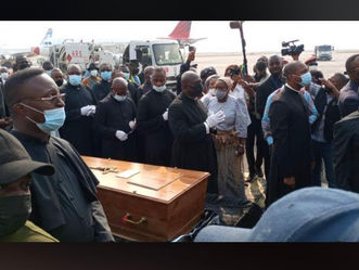 Arrivée de la dépouille du Cardinal Monsengwo : Christophe Mboso conduit la délégation officielle