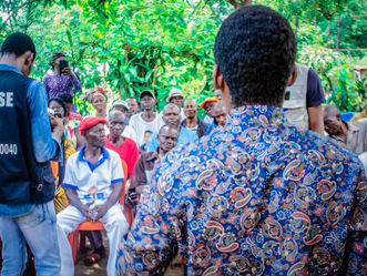 Kimbanseke: les chefs de rues du quartier Ngiesi accueille Blanchard DIKAMBI