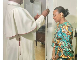 Marie Olive Lembe Kabila a reçu la bénédiction de nouvel archevêque métropolitain de Lubumbashi
