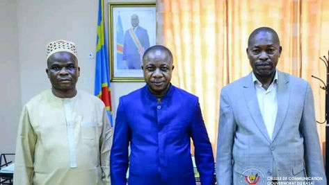 KASAÏ : En prélude à la cérémonie annuelle de vulgarisation de l'islam à Tshikapa, Ismaël Mudada reçu en audience par le vice-gouverneur Djoley Bokele