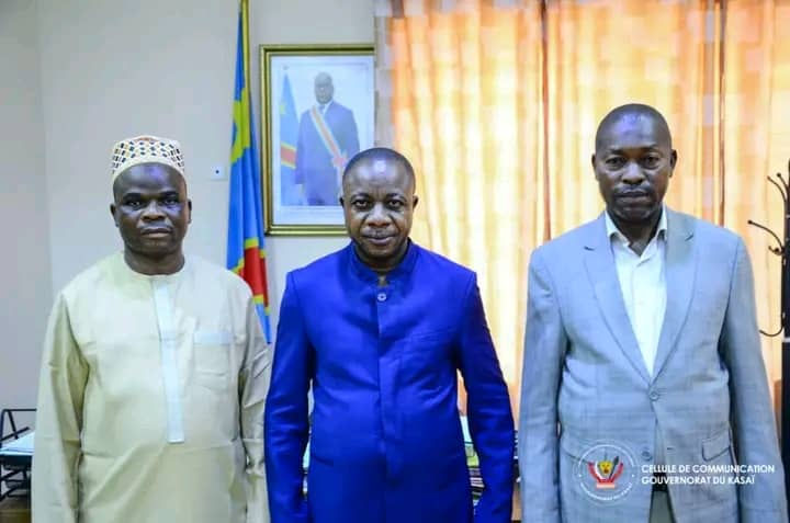KASAÏ : En prélude à la cérémonie annuelle de vulgarisation de l'islam à Tshikapa, Ismaël Mudada reçu en audience par le vice-gouverneur Djoley Bokele