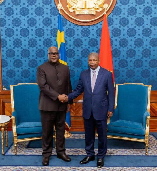 NOUVELLE RENCONTRE CE JEUDI ENTRE LES PRÉSIDENTS TSHISEKEDI ET LOURENÇO À LUANDA