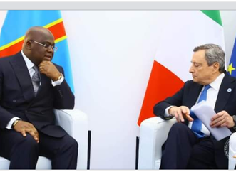BILATÉRALES DE ROME: FÉLIX TSHISEKEDI A RENCONTRÉ MARIO DRAGHI, EMMANUEL MACRON ET ANTONIO GUTERRES