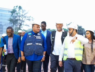 KINSHASA : Daniel Bumba Lubaki inspecte les travaux d’embellissement de plusieurs sites historiques