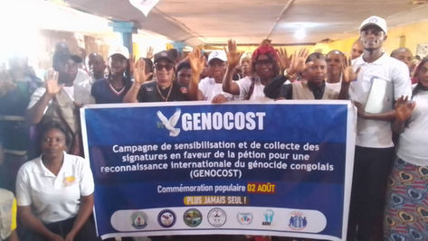 KASAÏ : En marge de la célébration de la Journée nationale des victimes des génocides congolais, l'ONG VIFADEK milite pour la reconnaissance internationale de GENOCOST