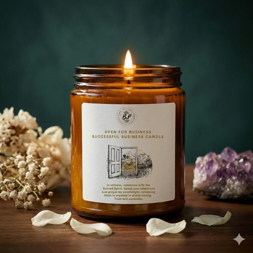 Open For Business (Business Success) Fixed Candle