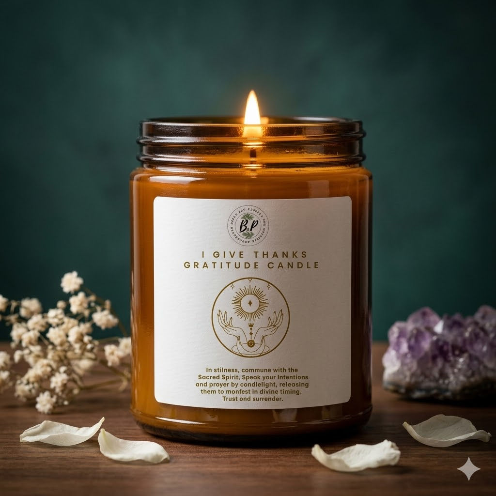 I Give Thanks Fixed Candle