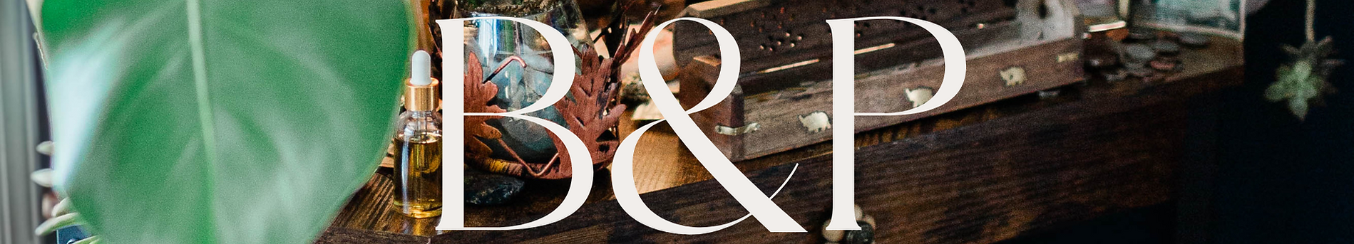 B&P header poster for categories page