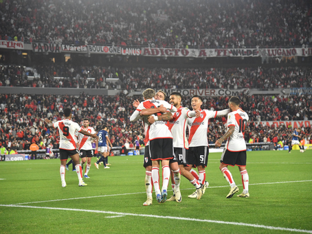 Ganó River y quedó líder de su grupo en la Copa Libertadores