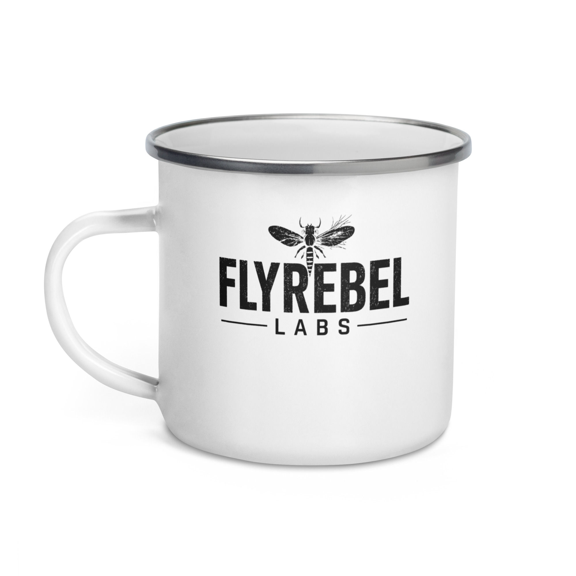 FlyRebel Labs Enamel Mug