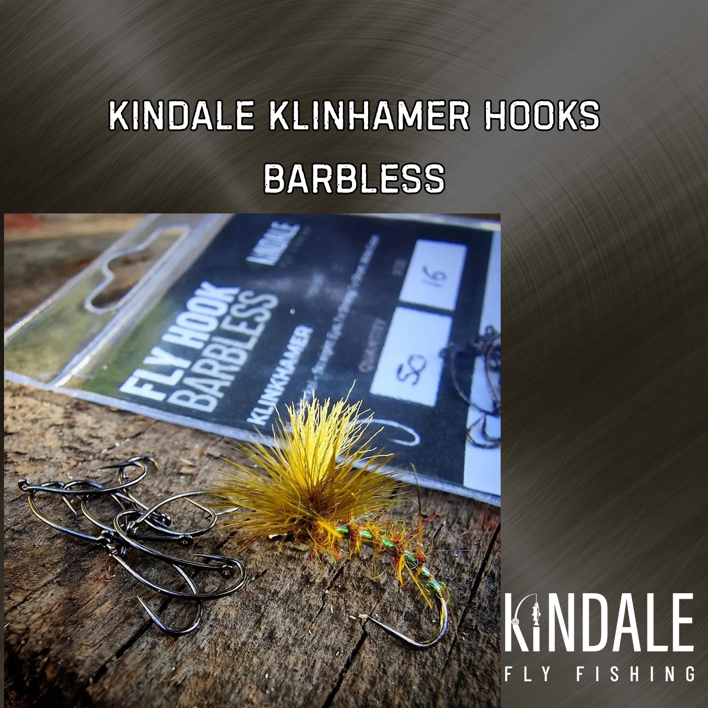 Kindale Klinkhamer Hooks Size 12 Barbless