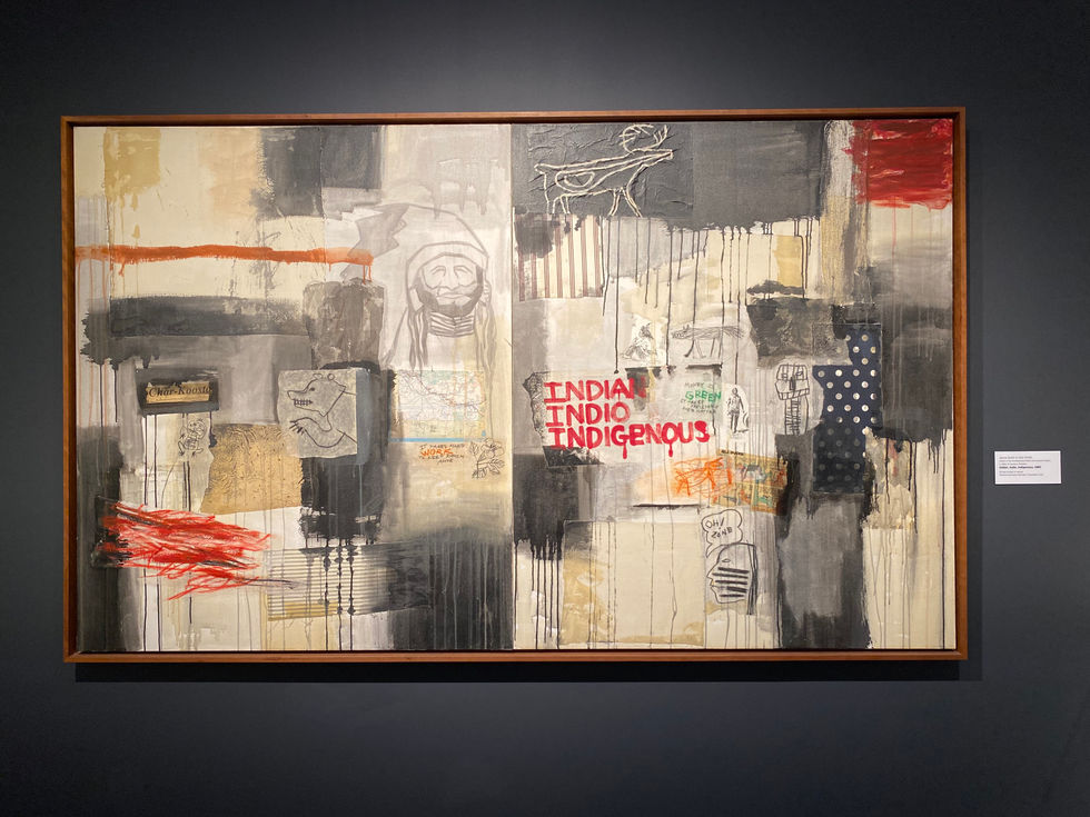 Jaune Quick-to-See Smith - Indian, Indio, Indigenous, 1992