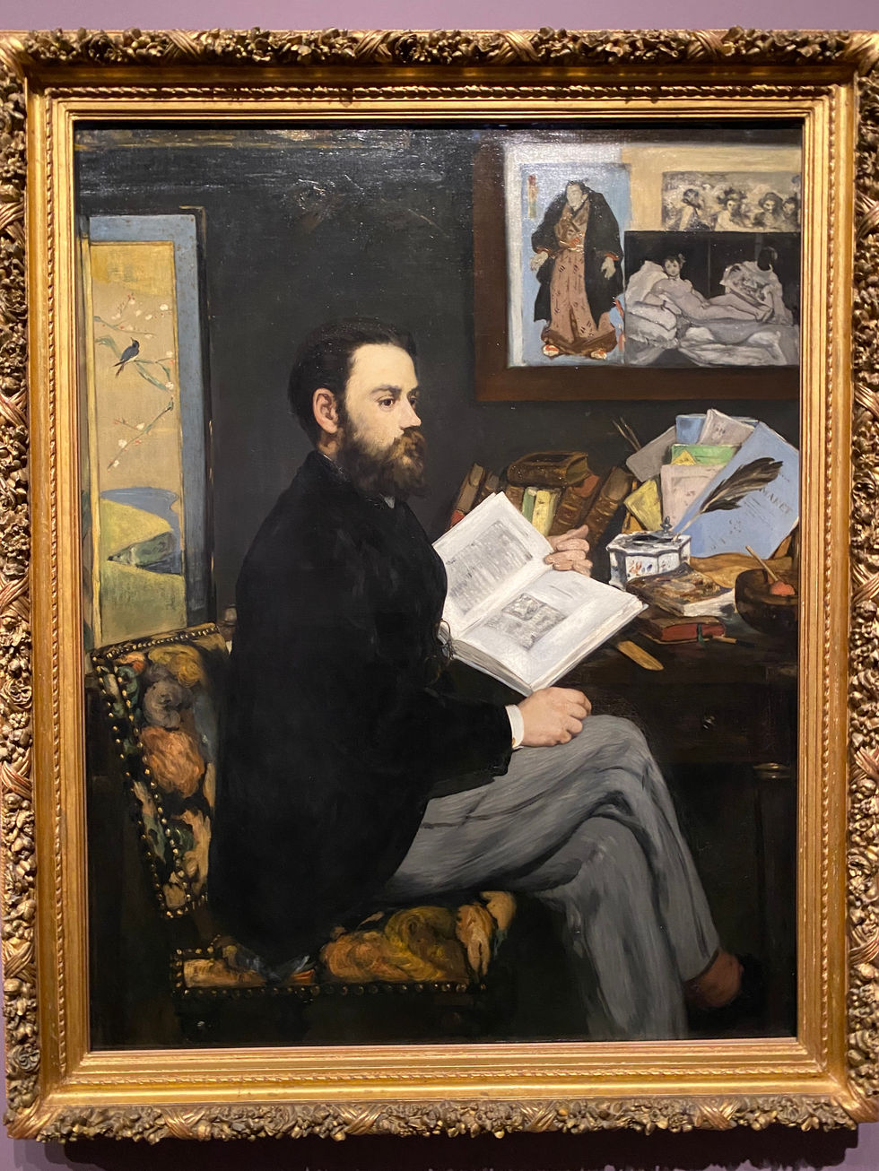 Manet - Émile Zola, 1868