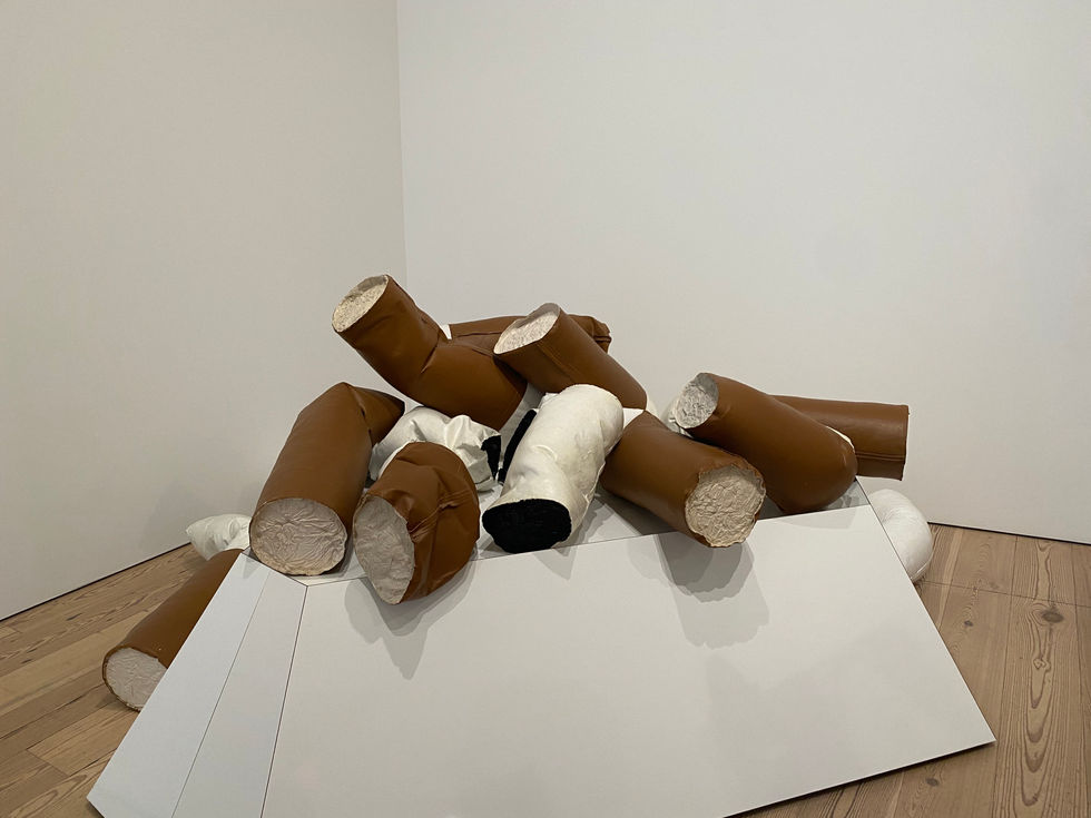 Claes Oldenburg  -  Giant Fagends, 1967