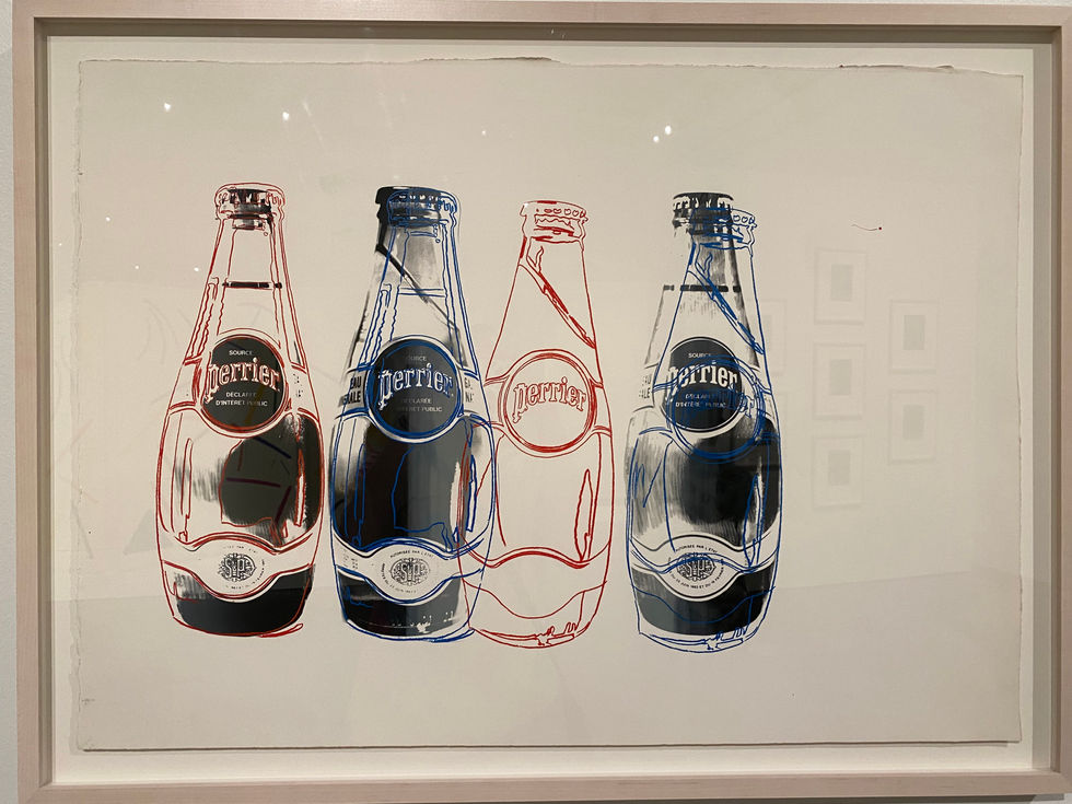 Andy Warhol - Perrier, 1983