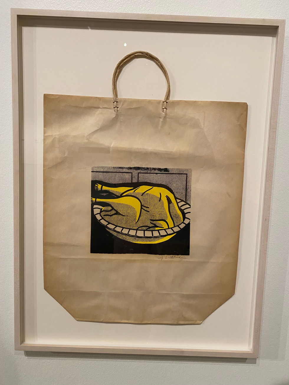 Roy Lichtenstein - Turkey Shopping Bag, 1964