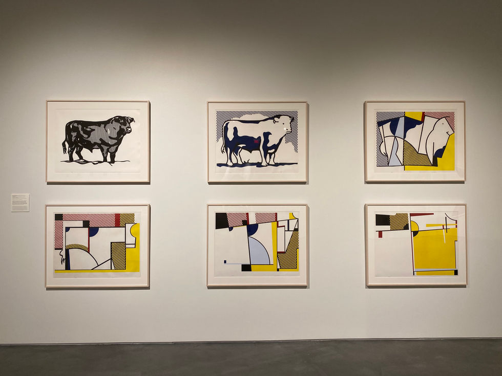 Roy Lichtenstein - Bull Profile Series, Bull I-VI, 1973