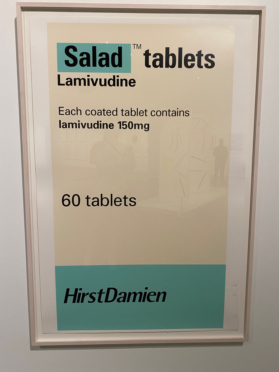 Detail: Damien Hirst
- Salad Tablets, from the series The Last Supper, 1999