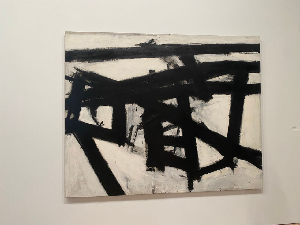 Franz Kline  -  Mahoning, 1956