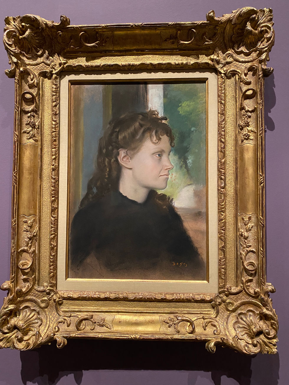 Degas - Madame Théodore Gobillard (Yves Morisot), 1869