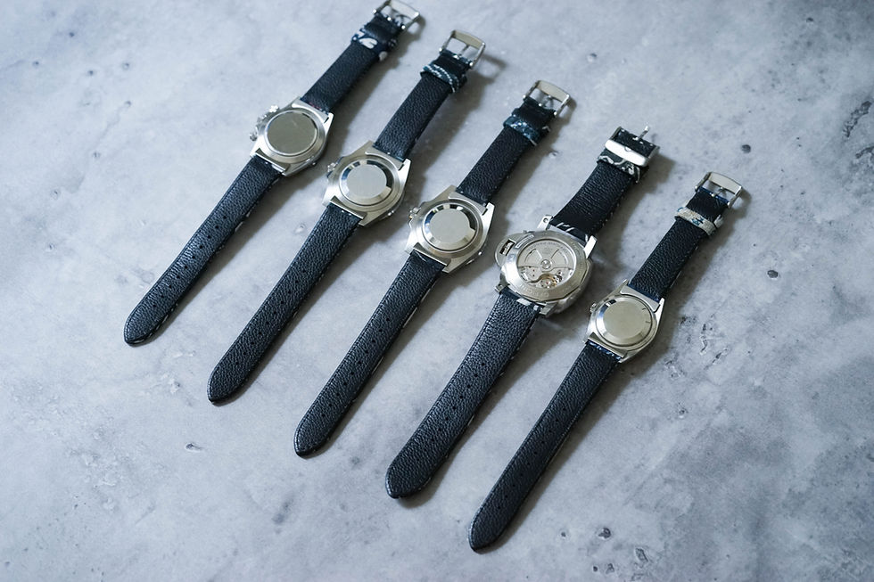 Thumbnail: Watch Strap - Vintage Kofu Strap Premium