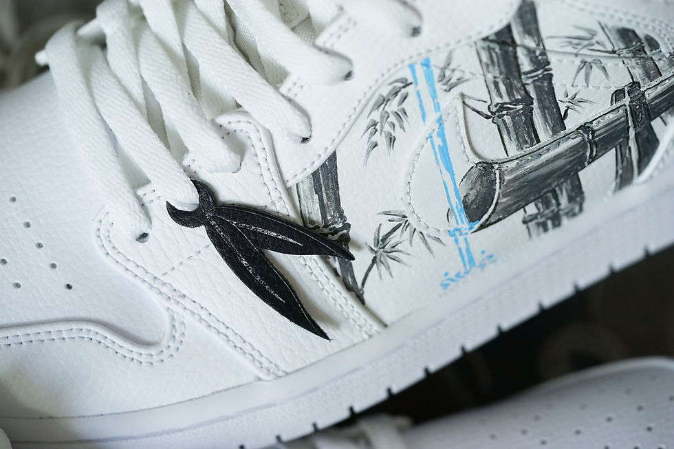 Thumbnail: Nike Air Jordan 1 Mid – Ukiyo-E Inku 墨 | Simple Union