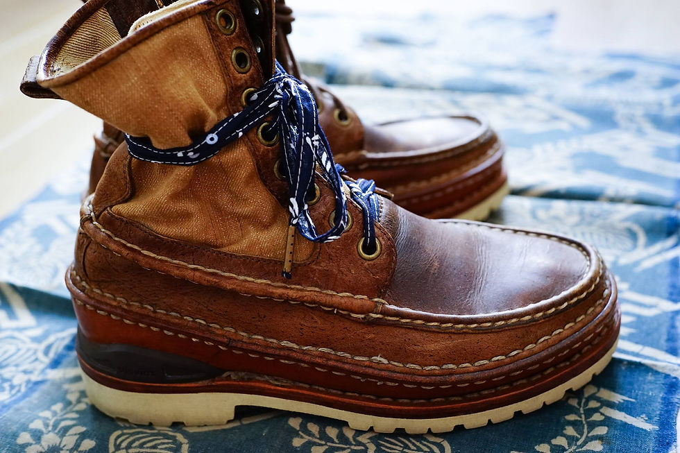 Thumbnail: Handmade Shoelace - Folk Hi