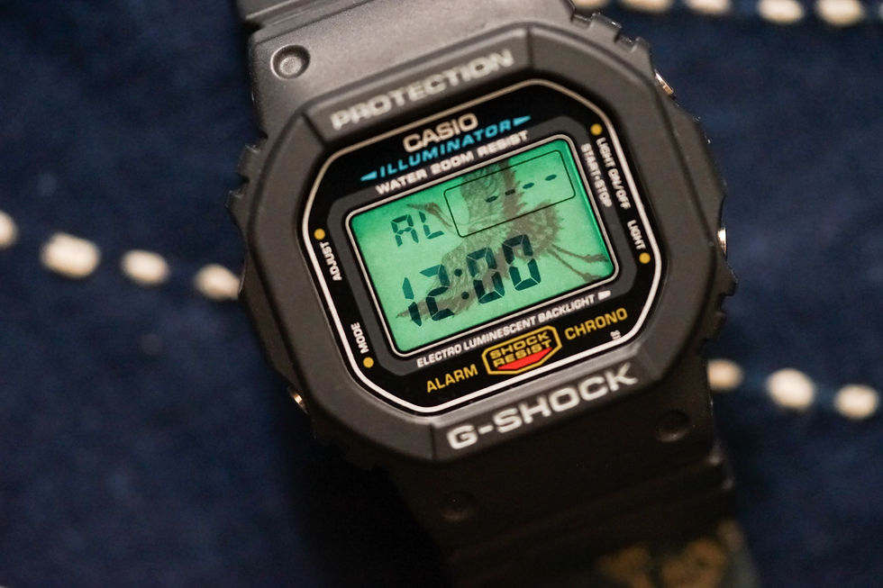 Thumbnail: Custom made Casio G Shock 5600 - Ukiyo-E | Simple Union