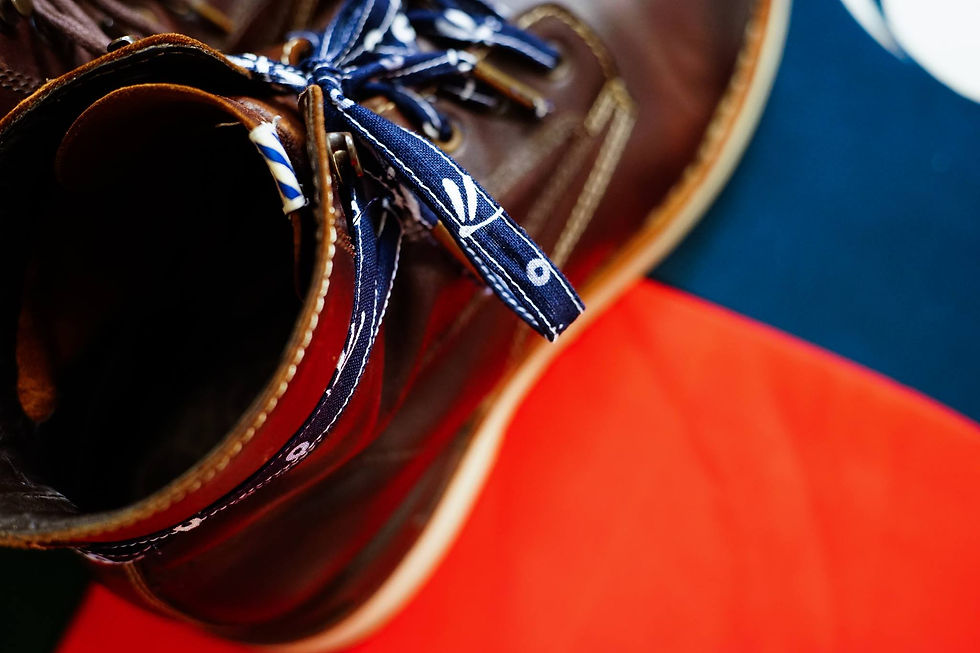 Thumbnail: Handmade Shoelace - Folk