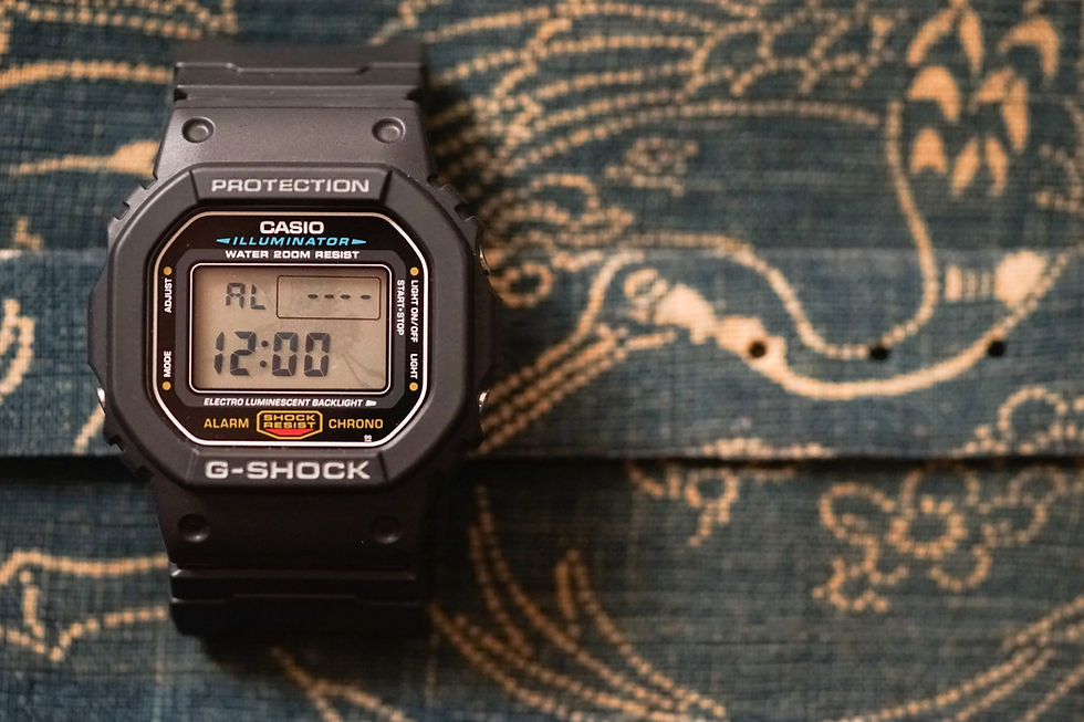 Thumbnail: Custom made Casio G Shock 5600 - Ukiyo-E | Simple Union