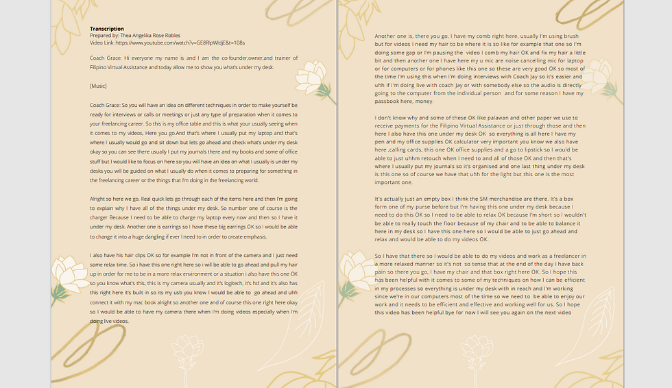 Transcription
