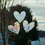 Thumbnail: pack of 3 heart sun catchers that rainbow 