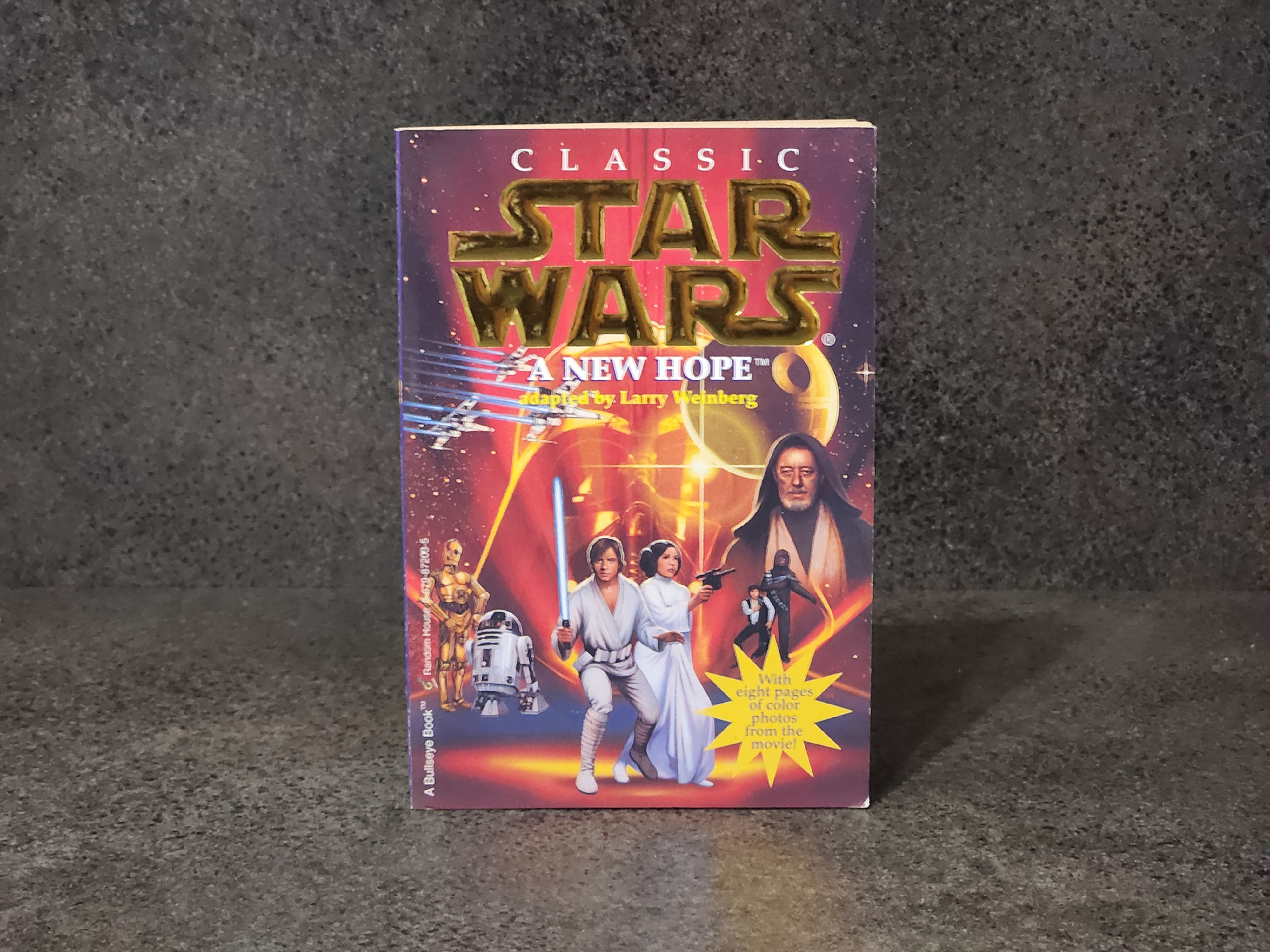 Classic Star Wars A New Hope Larry Weinberg Vintage Novelization 1995