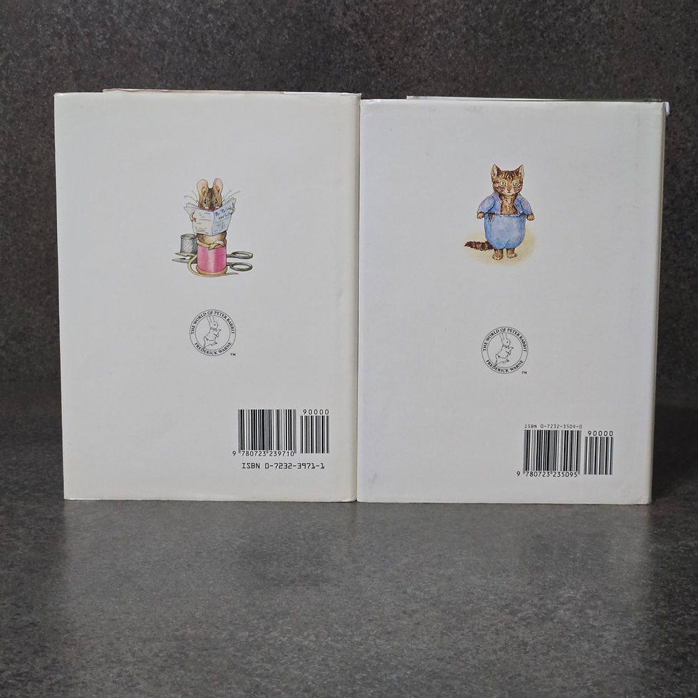 Thumbnail: Tales From Beatrix Potter Two Book Hardcover Set Vintage 1980's