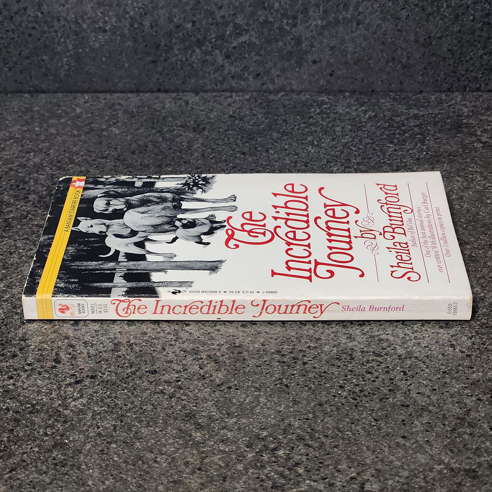 Thumbnail: The Incredible Journey Sheila Burnford Vintage 1986 Paperback