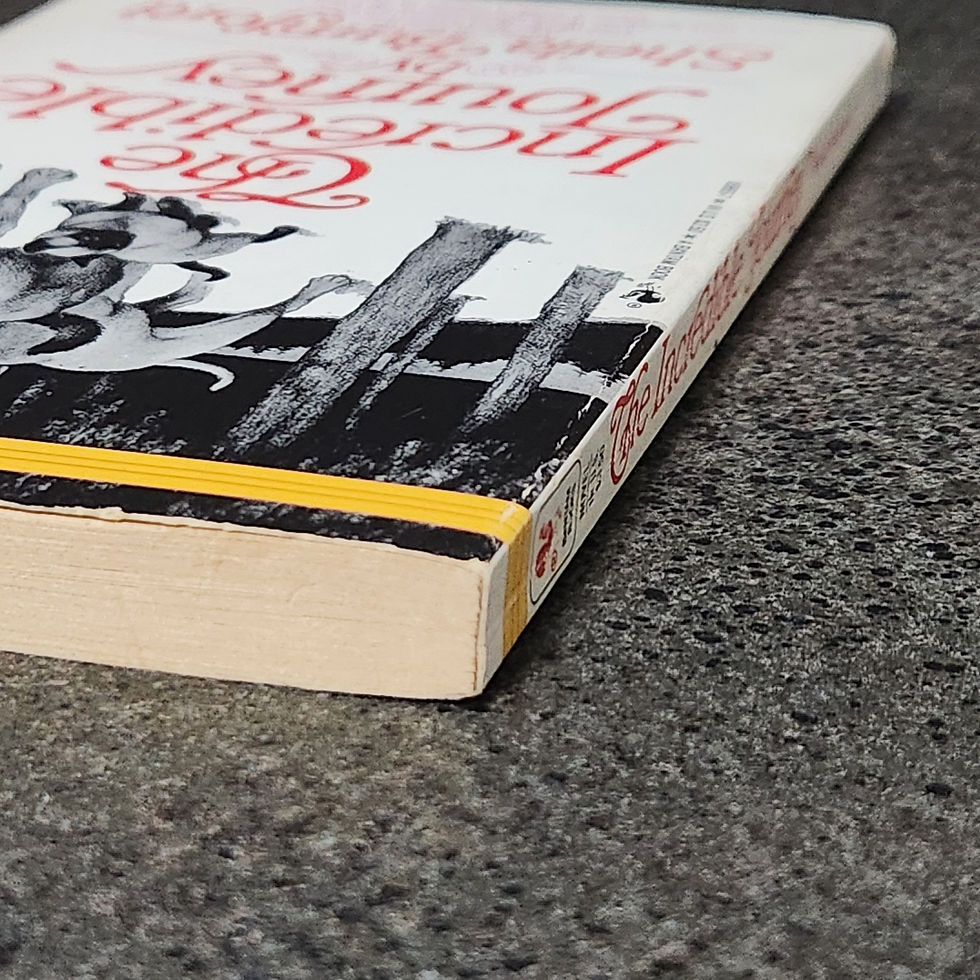 Thumbnail: The Incredible Journey Sheila Burnford Vintage 1986 Paperback