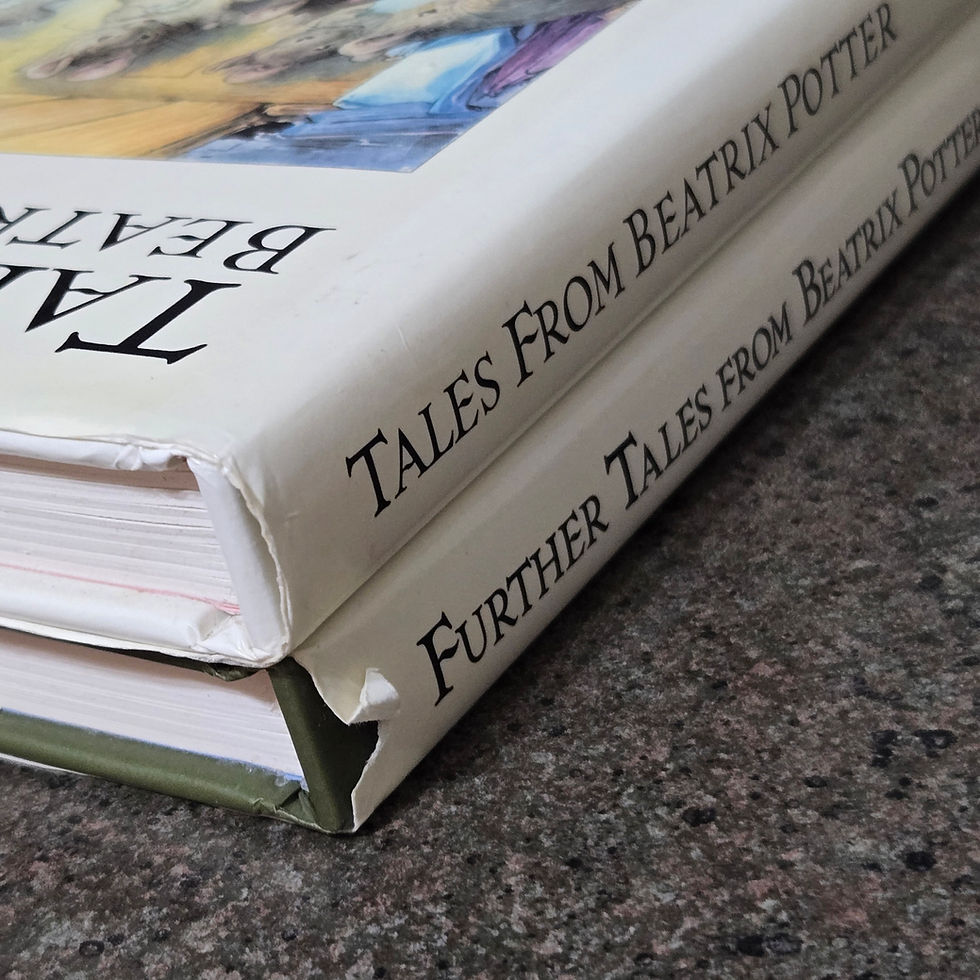 Thumbnail: Tales From Beatrix Potter Two Book Hardcover Set Vintage 1980's