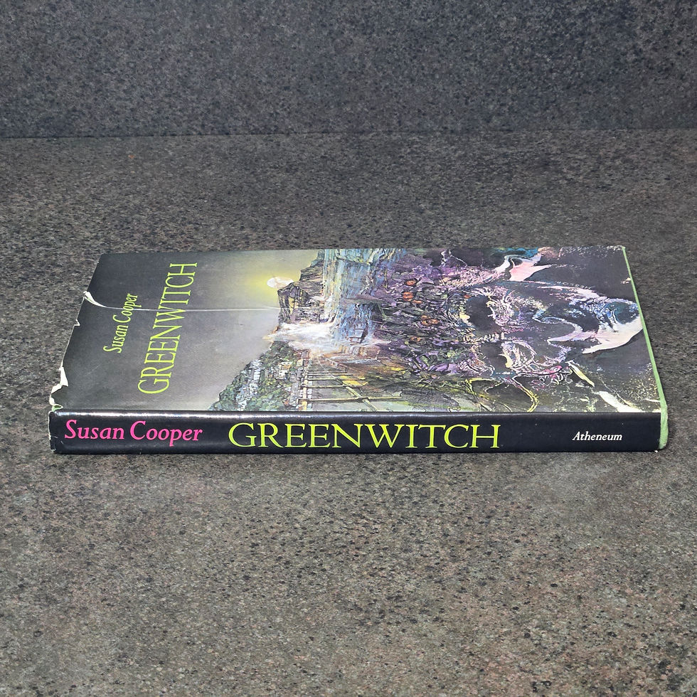 Thumbnail: Greenwitch Susan Cooper Vintage 1974 Great Britain First Edition Dark Is Rising 