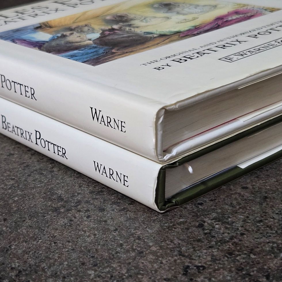 Thumbnail: Tales From Beatrix Potter Two Book Hardcover Set Vintage 1980's