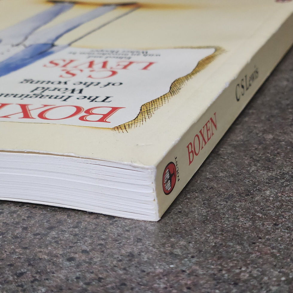 Thumbnail: Boxen The Imaginary World Of C.S. Lewis Vintage 1985 Softcover