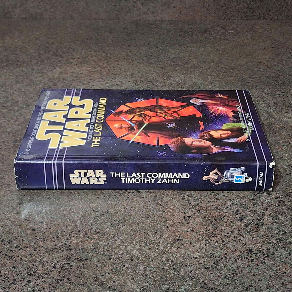 Thumbnail: Star Wars The Last Command Timothy Zahn Book Club Edition 1993 Thrawn Trilogy
