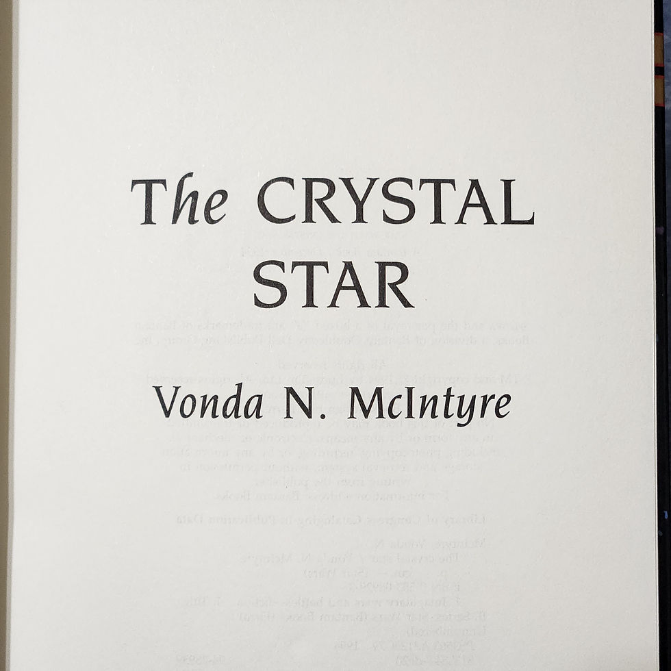 Thumbnail: Star Wars The Crystal Star Vonda N. Mcyntire Vintage 1994 First Edition Legends 