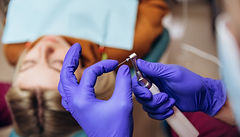 Drill and needle for root canal treatment