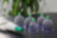 cupping therapy cups.