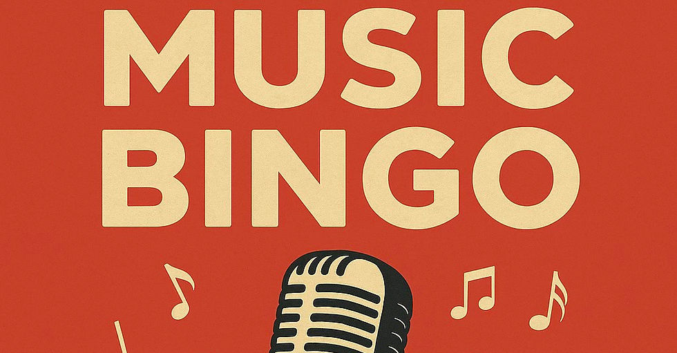 Singo Music Bingo hosted by Jeff + Food by Rusty's Tasty Victuals