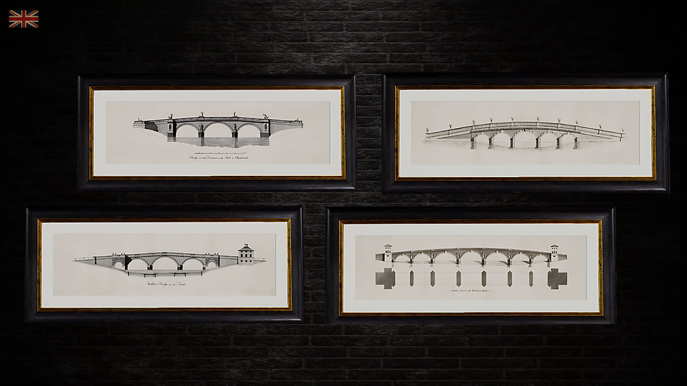 Architectural Bridges Wall Art